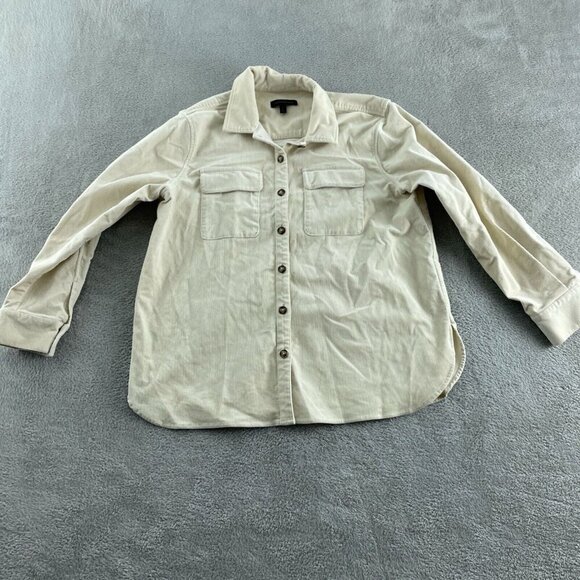 Banana Republic Beige Casual Button Down Shirt - Picture 1 of 8
